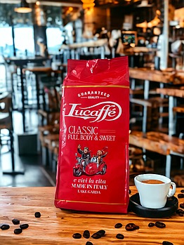 Кава в зернах Lucaffe Classic 1 кг