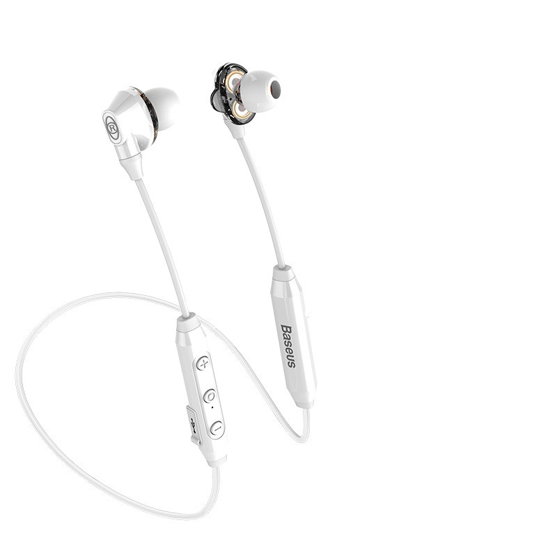 Бездротові навушники Baseus Encok S10 Dual Moving-coil Білий (NGS10-02)