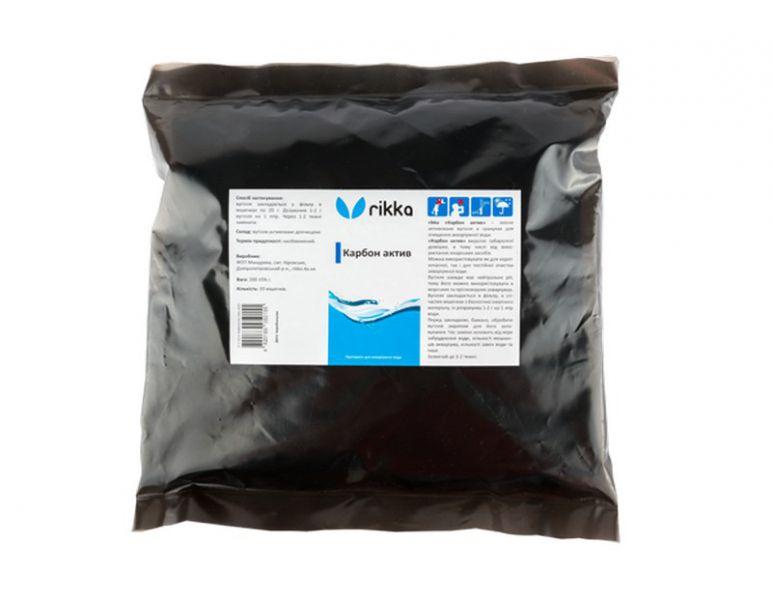 Карбон активированный уголь в гранулах для очищения воды в аквариуме Rikka 200 гр (10 мешочко UL, код: 2669939 - фото 1 - id-p2177583610