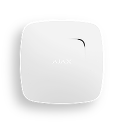 Бездротовий датчик диму з сенсорами температури і чадного газу AJAX FireProtect Plus (white)
