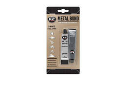 Двокомпонентний епоксидний клей для металу K2 METAL BOND 56г