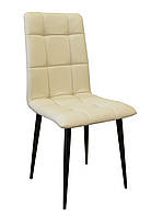 Стул Max's furniture Мичиган 02 Черный Бежевый QT, код: 2554363