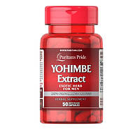 Йохимбе Puritan's Pride Yohimbe 1000 mg 50 Caps BM, код: 7619302