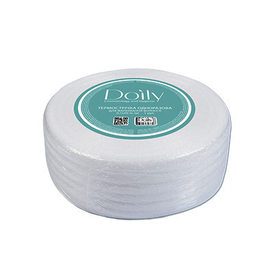 Термострічка для фарбування волосся 0.1х50 м, біла, Doily (1 рул./уп.)