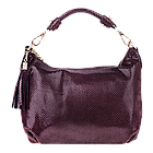 Жіноча сумка Realer P112 коричнева, фото 5
