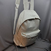 Женский стильный городской рюкзак, вместительный рюкзачок для девушки Белый