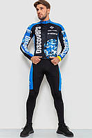 Велокостюм мужской черно-синий 131R132122 Ager S BM, код: 8388494