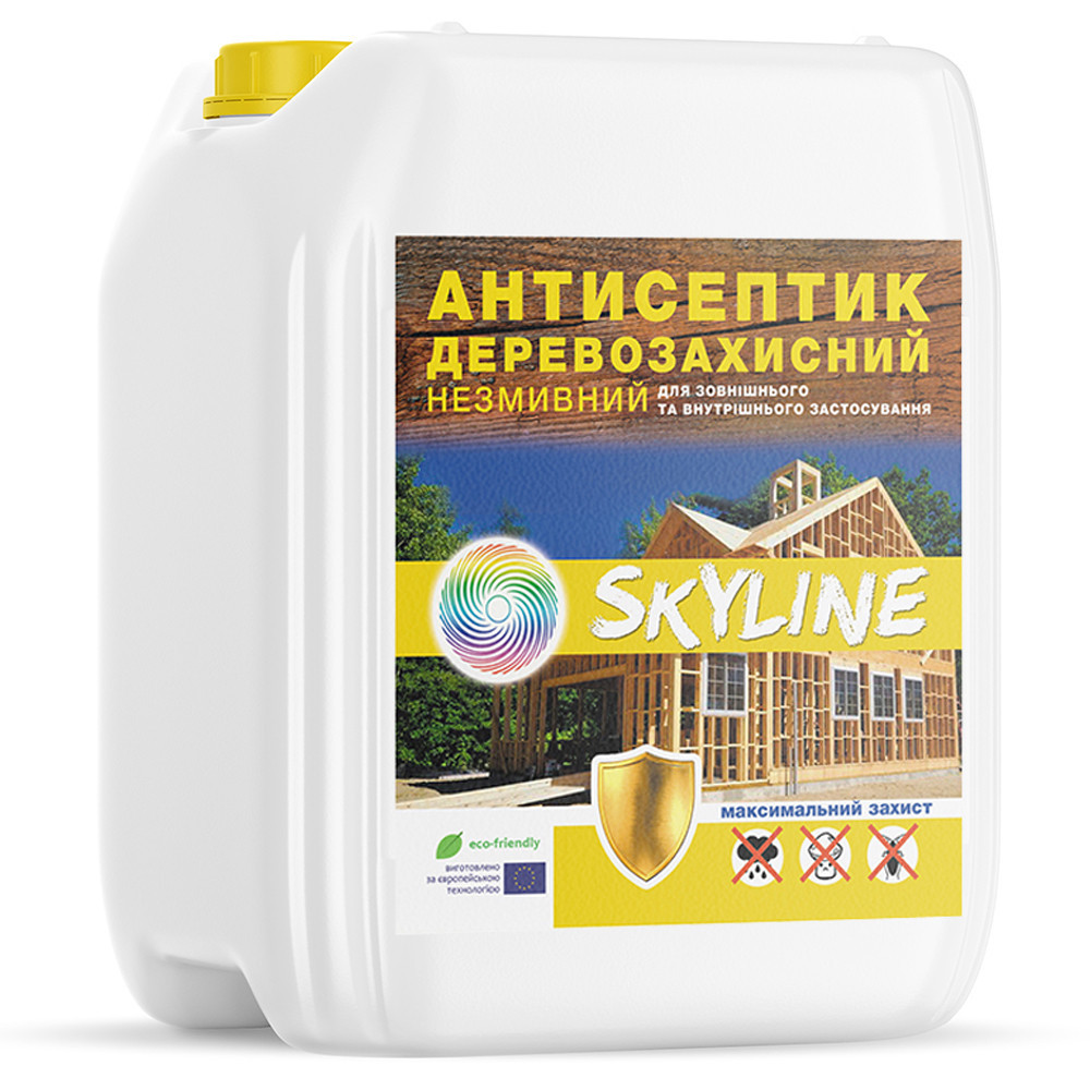 Антисептик биозащита для обработки дерева невымываемый SkyLine 10л UL, код: 7443602 - фото 1 - id-p2177588520