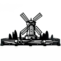 Вешалка настенная Glozis Windmill H-064 46 х 26 см NX, код: 241763