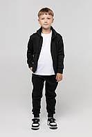 Спортивный костюм для мальчика ADK 2833 кофта + штаны 122 см Черный (2000989916321) BM, код: 8310889