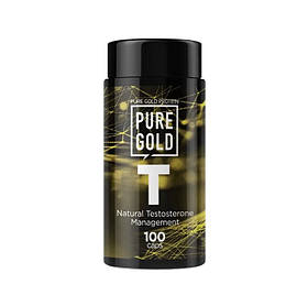 Стимулятор тестостерону T-Boost Pure Gold, 100 капсул