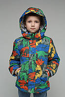 Куртка для хлопчика Snowgenius D442-010 134 см Різнобарвний (2000989572374) NX, код: 8114525