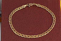Браслет медичне золото Xuping Jewelry 17см золотистий