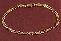 Браслет 18см 3,5мм медичне золото Xuping Jewelry нонна