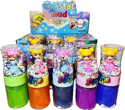 Слайм Стакан Принцеса 12 шт (12-37)