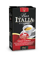 Кофе молотый Saquella Bar Italia Gran Crema 250 г NX, код: 7886513