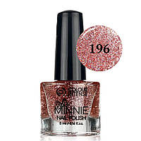 Лак для ногтей Colour Intense Minnie 5 мл NP-16 № 196 Блёстки Pink gold Бронзовые