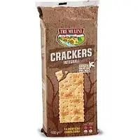 Крекер TRE MULINI CRACKERS Integrali 500г.