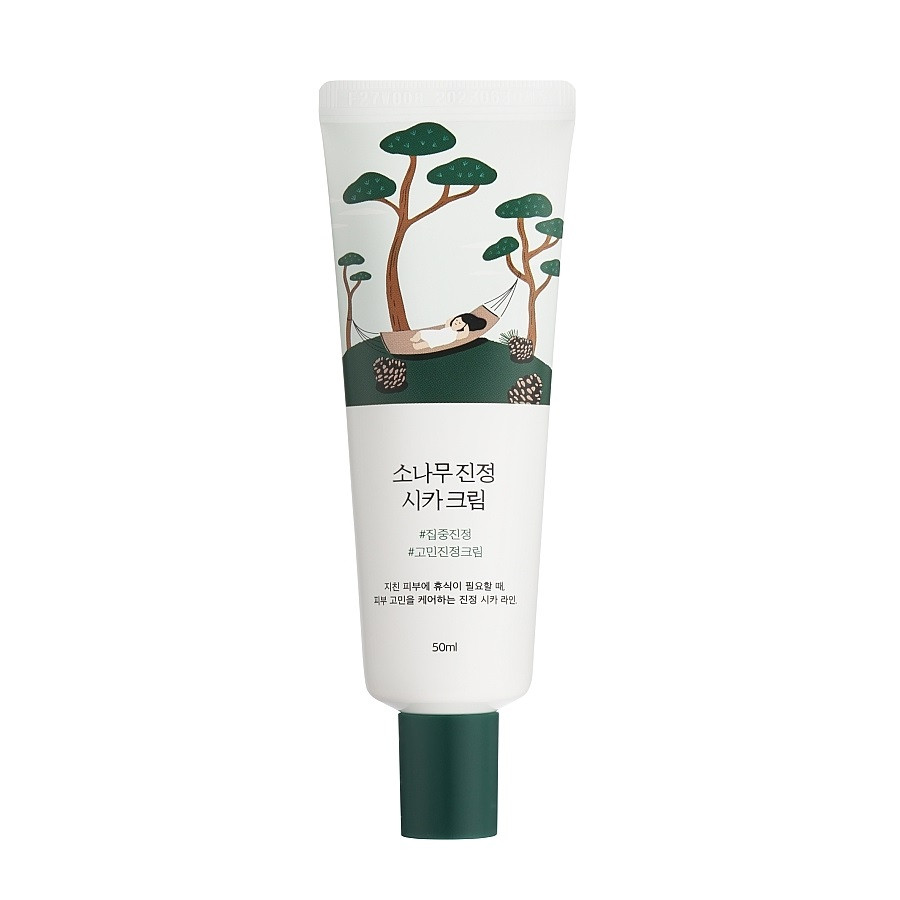 Заспокійливий крем для обличчя з екстрактом сосни ROUND LAB Pine Calming Cream 50ml