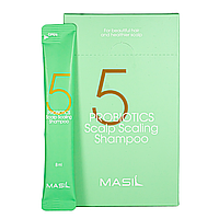 Шампунь для волосся від лупи Masil 5 Probiotics Apple Vinegar Shampoo в стиках 8 мл