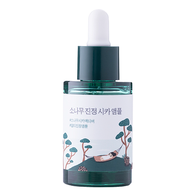 Заспокійлива сироватка з екстрактом сосни ROUND LAB Pine Calming Ampoule 30ml