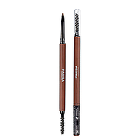 Карандаш для бровей механический Parisa Cosmetics Micro brow pencil водостойкий № 311 Тёмно-коричневый № 314 Тёплый коричневый