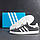 Шкіряні демісезонні кросівки Adidas сірі, фото 10