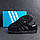 Шкіряні демісезонні кросівки Adidas (чорні), фото 9