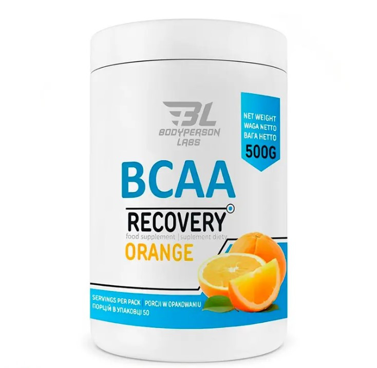 Амінокислота BCAA Recovery Orange Bodyperson Labs, 500 г