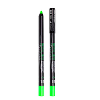Гелевый карандаш для глаз водостойкий Parisa Cosmetics Neon Demon NP 601 № 603 Bright Green Ярко-зеленный