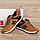 Шкіряні кросівки New Balance рижі, фото 6