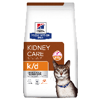 Сухий корм для котів Hill s PRESCRIPTION DIET k/d з ActivBiome+ Kidney Defense підтримання функції нирок, з