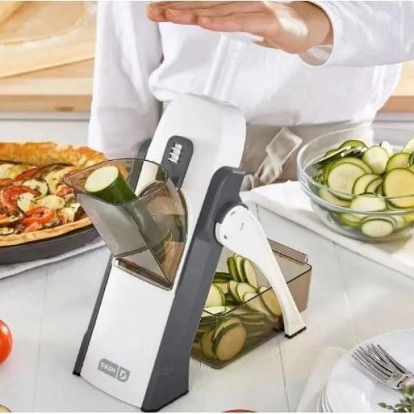 Овощерезка универсальная терка Delimano Brava Spring Slicer Кухонная овощерезка Фигурная овощерезка - фото 6 - id-p2177656537