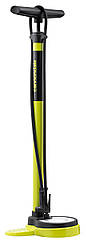 Насос підлоговий Cannondale ESSENTIAL, з манометром 140psi, presta+schrader, чорно-жовтий
