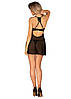 Пеньюар і трусики Obsessive Latinesa babydoll & thong XS/S, фото 7