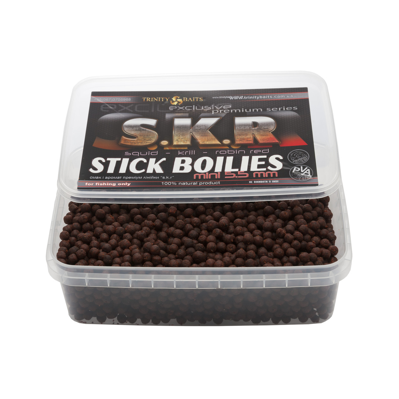 Стік-міні бойли Trinity Baits 5,5 мм SKR 500г, фото 1