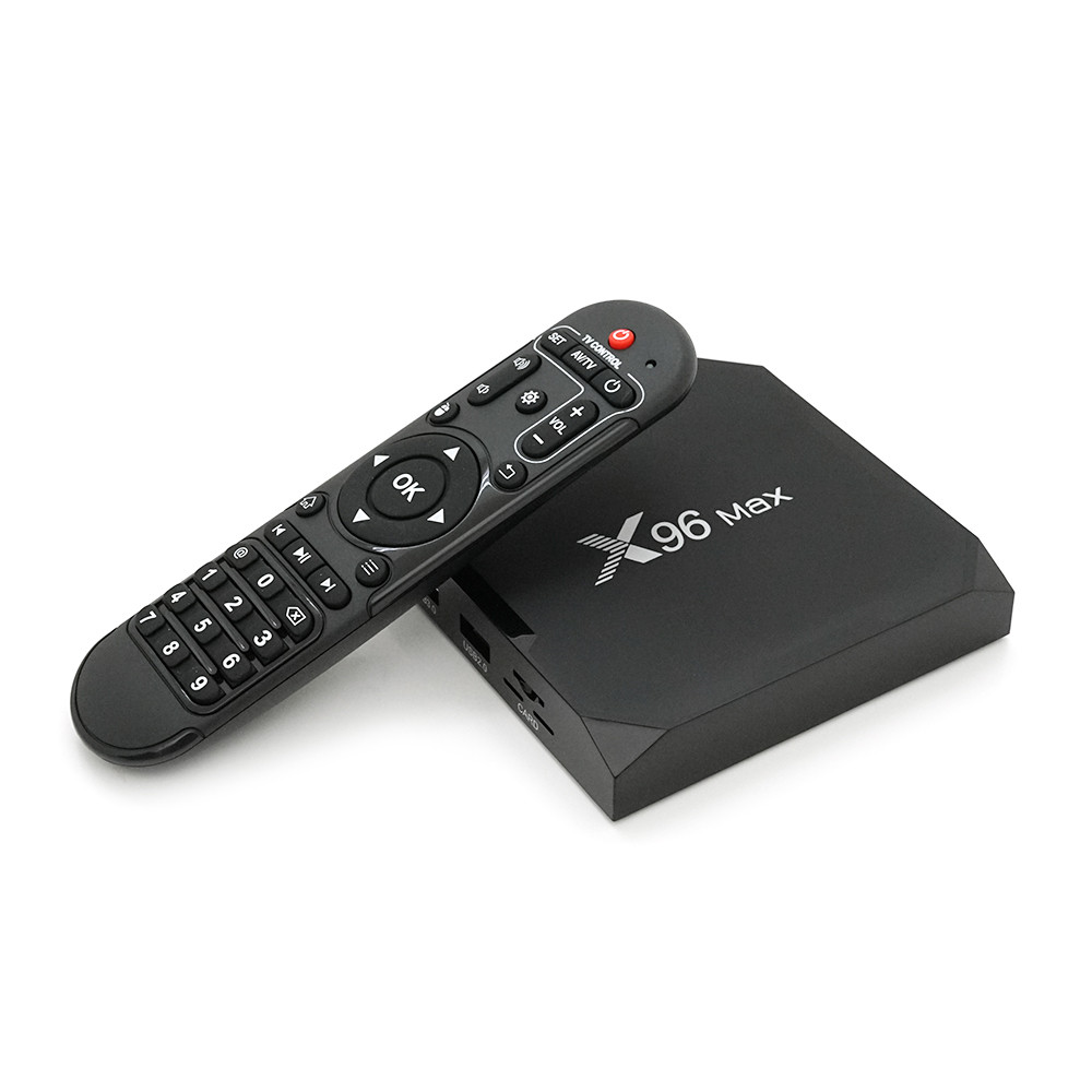 Медіа приставка X96-Max 2/16G Smart TV Box (Android 9.0, ОЗУ 4 Гб, 32Гб вбудованої пам'яті, 2-х ядерний процесор Amlogic 905 (2,0, фото 1