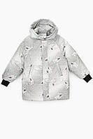 Куртка для мальчика XZKAMI 1325 104 см Серый (2000989668183) UP, код: 8128303