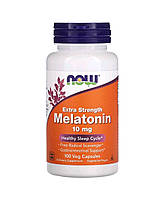 Мелатонин усиленного действия, 10 мг, 100 растительных капсул