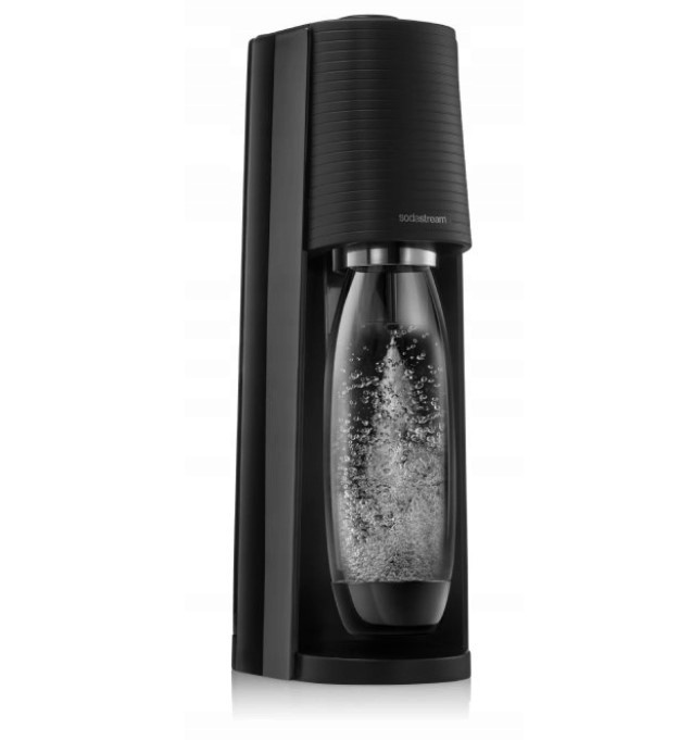 Сифон сатуратор карбонизатор для газирования воды SodaStream Terra Черный + 2 бутылки + Игральные карты - фото 2 - id-p2177674130
