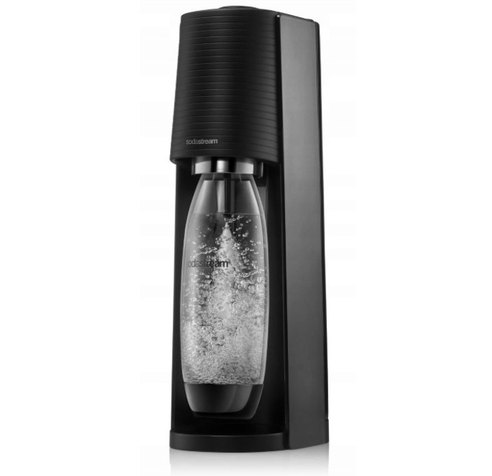 Сифон сатуратор карбонизатор для газирования воды SodaStream Terra Черный + 2 бутылки + Игральные карты - фото 3 - id-p2177674130