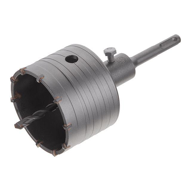 Фреза по бетону 80мм+Переходник SDS-PLUS 100мм SD-7080 INTERTOOL