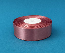 Атласна стрічка 25 мм (23 м.) світло рожевий (холодний відтінок)