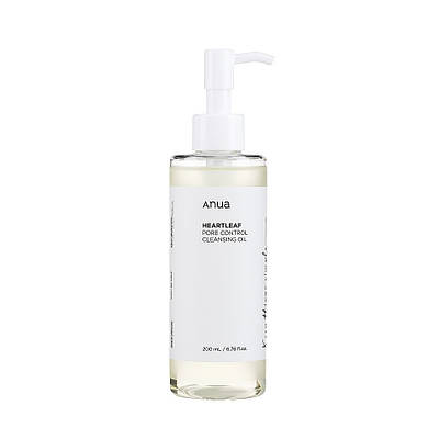 Гідрофільна олія для обличчя ANUA Heartleaf Pore Control Cleansing Oil 200ml