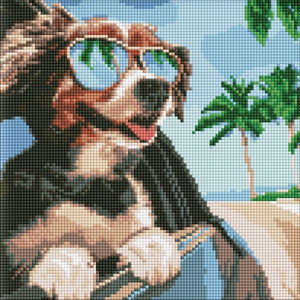 Алмазна мозаїка Подорож до океану art_selena_ua 30х30 Ідейка (AMO7711), фото 1