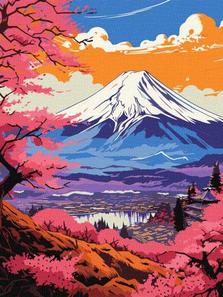 Картина за номерами Чарівна Фудзі art_selena_ua Ідейка (KHO2900)