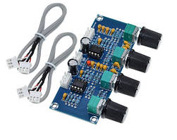 Передпідсилювач стерео XH-A901 Темброблок (чип NE5532)