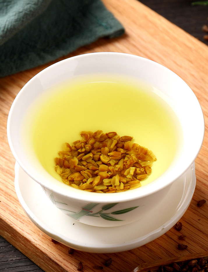 Полезный гречишный чай Ку Цяо 500 грамм, витаминный гречневый чай Детокс из черной гречихи Оздоровительный - фото 6 - id-p1209606380
