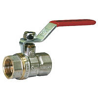 Кран кульовий для води Santan Professional 600, 3 4 внутрішній внутрішній, червона ручка NB, код: 8209647