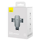 Автотримач Baseus Metal Age 2 Gravity Car Mount (Air Outlet Version) (SUJS000013), фото 8